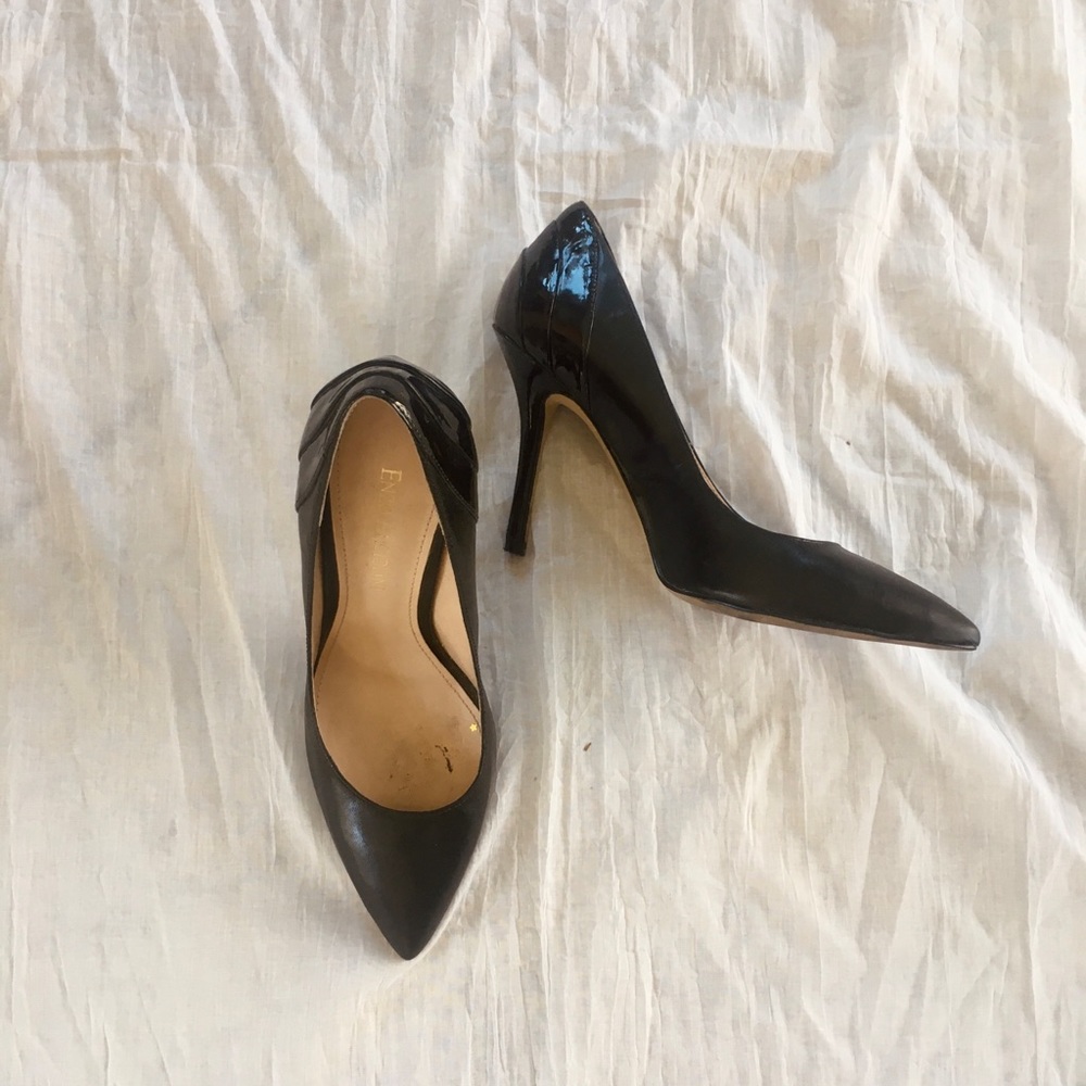 Enzo Anglioni black stiletto pumps 👠